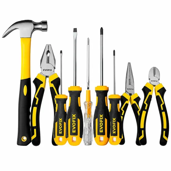 Kit Ferramentas Básico 9 Peças